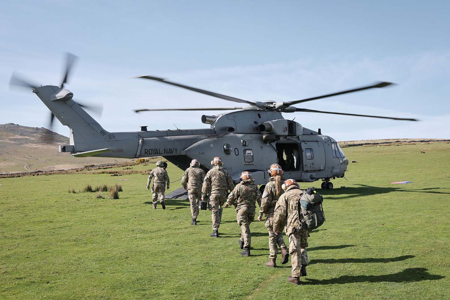 Commando fliers ensure Ten Tors event runs without a hitch