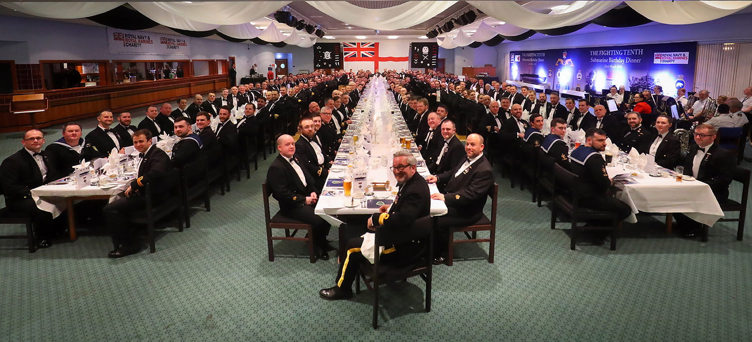 Submariners assemble at anniversary dinner
