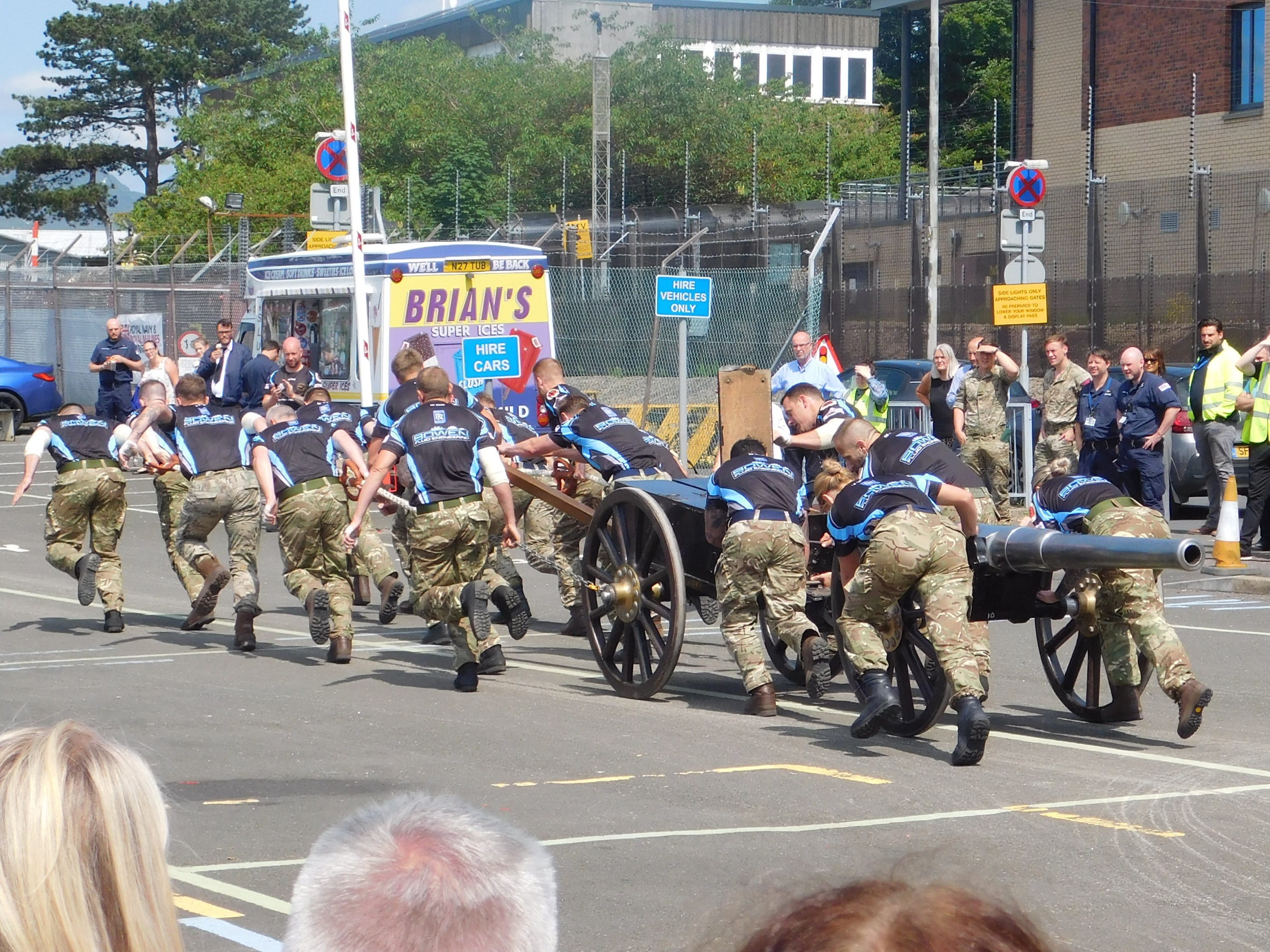 Field Gun returns to HM Naval Base Clyde