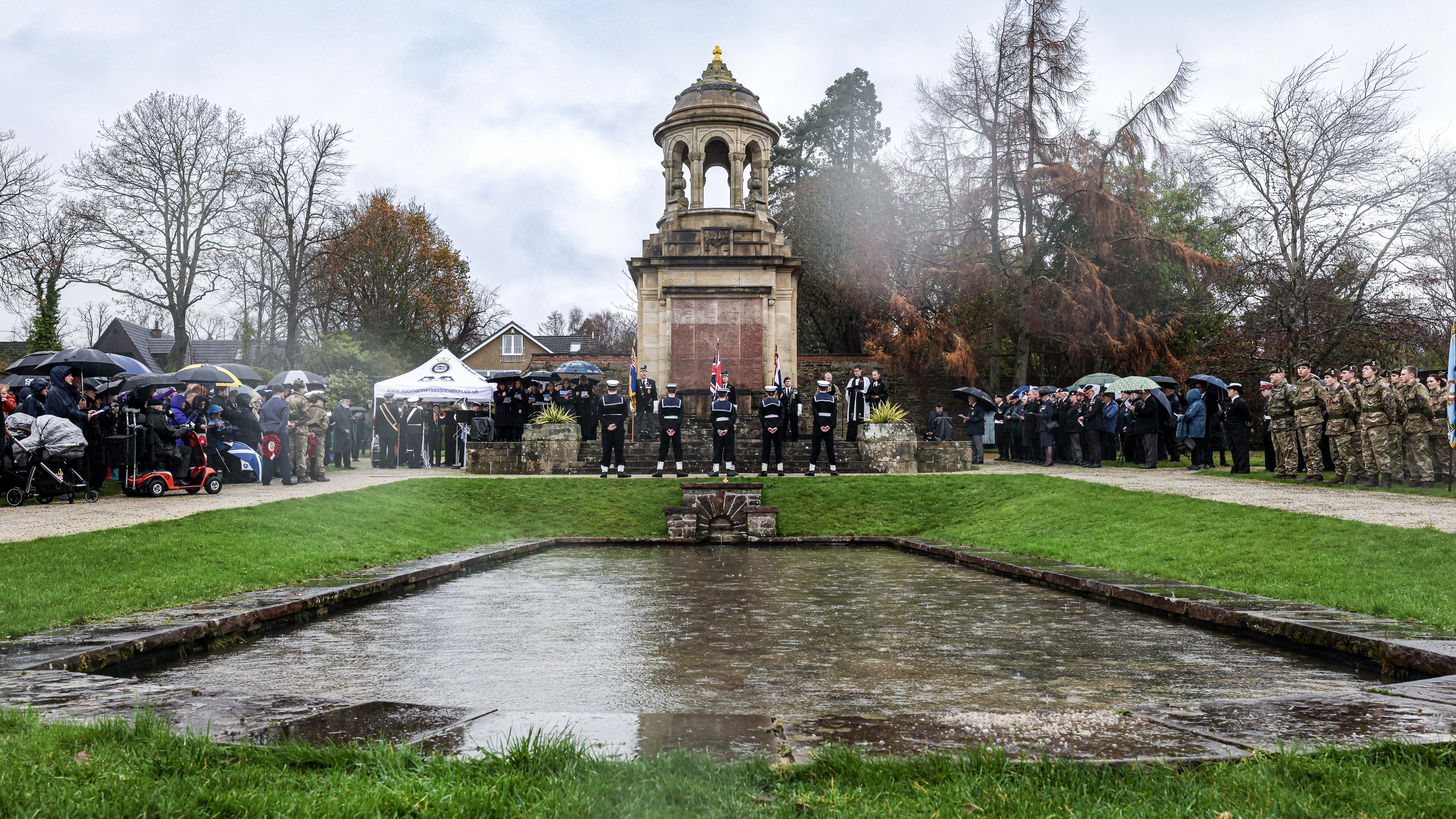 Naval Base Commander Clyde, Commodore Sharon Malkin ADC joined Helensburgh veterans, residents and dignitaries on Sunday, November 9, to honour those who made the ultimate sacrifice.