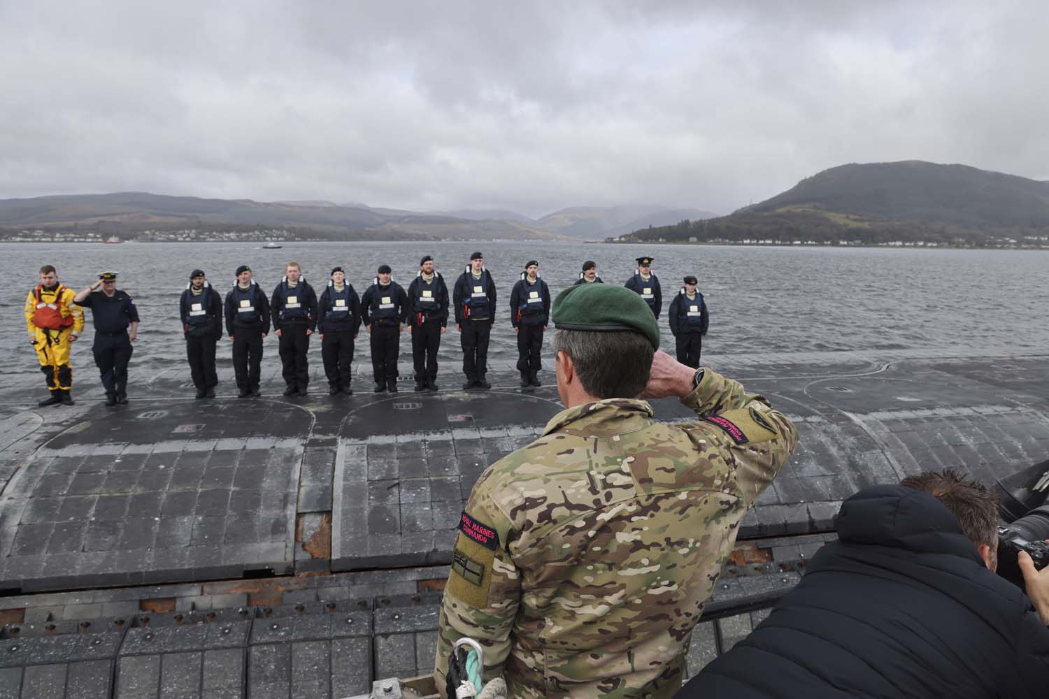 Royal Navy Submariners return home after successfully completing latest deterrent patrol
