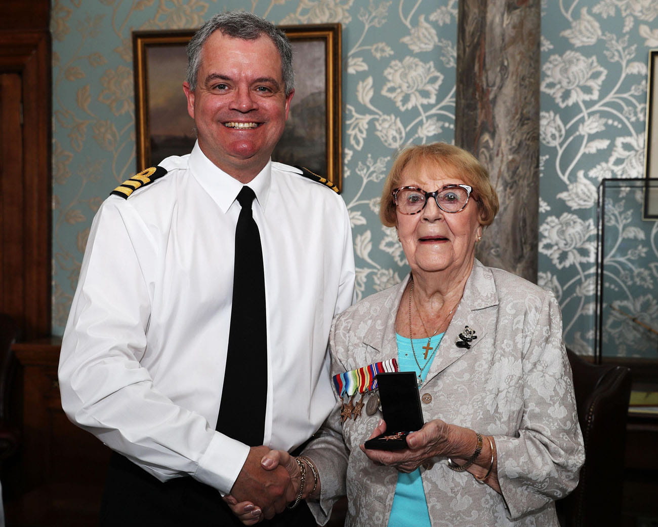 Royal Navy honour Second World War sailor