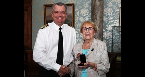 Royal Navy honour Second World War sailor