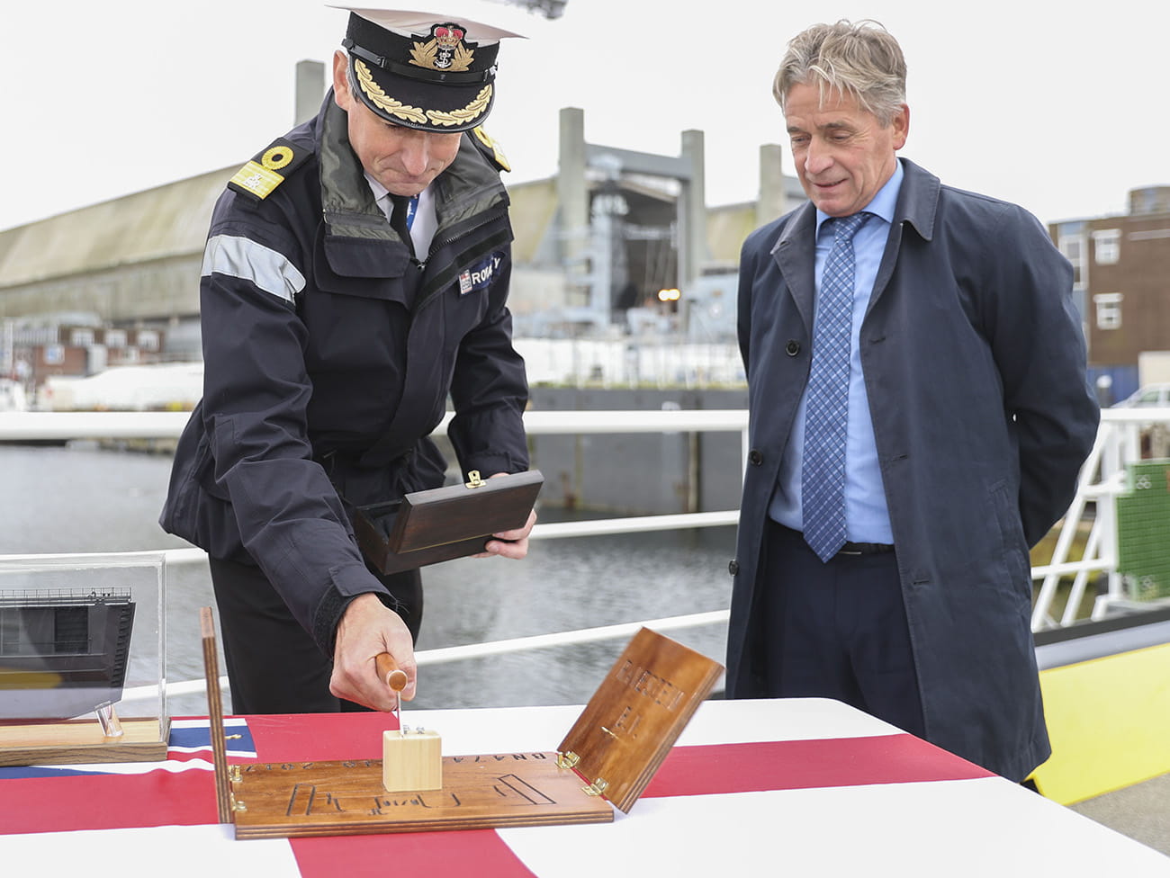 Devonport unveils new giant dock gate