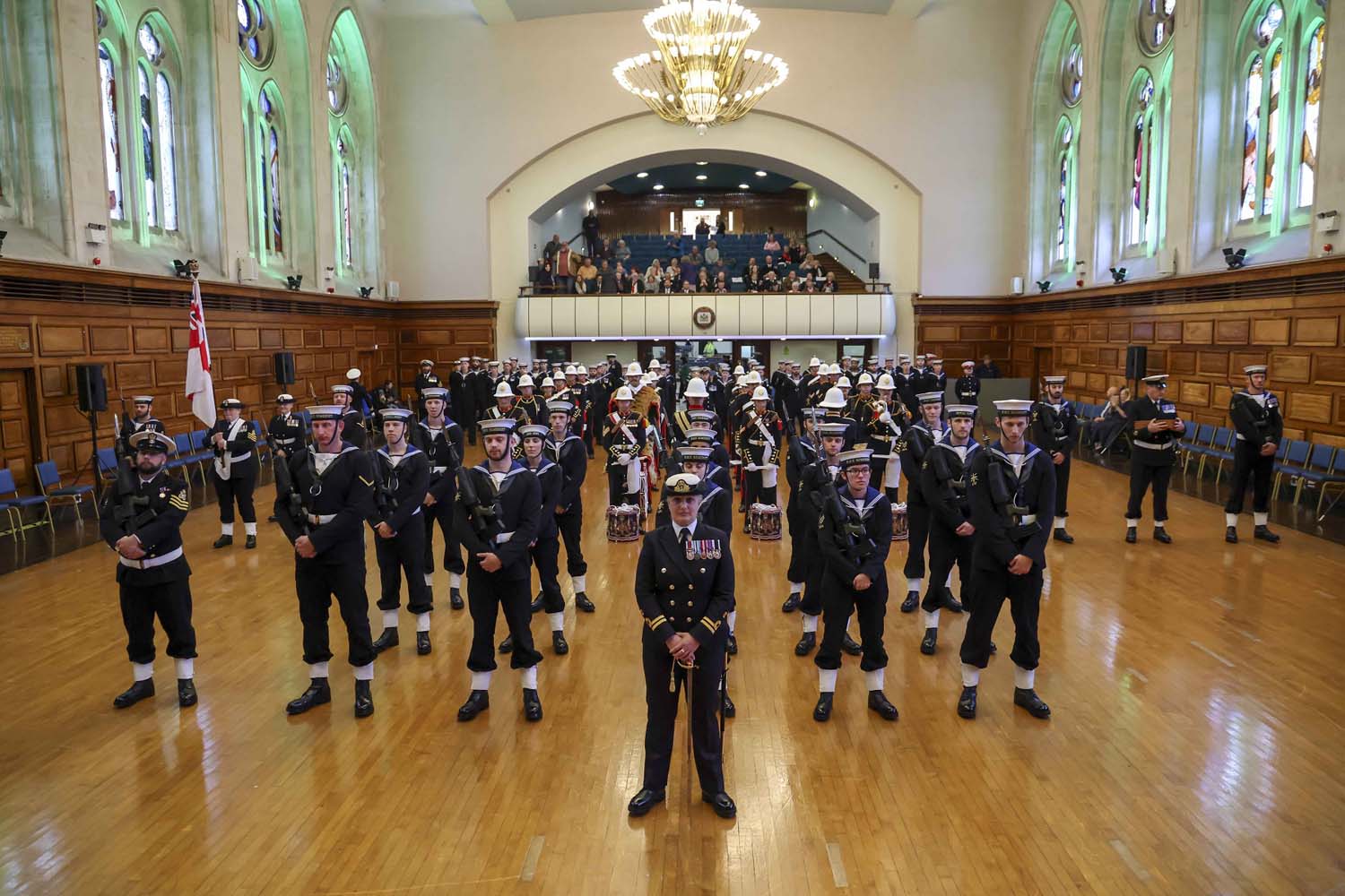 Royal Navy enters Plymouth’s Hall of fame as anniversary event moves indoors