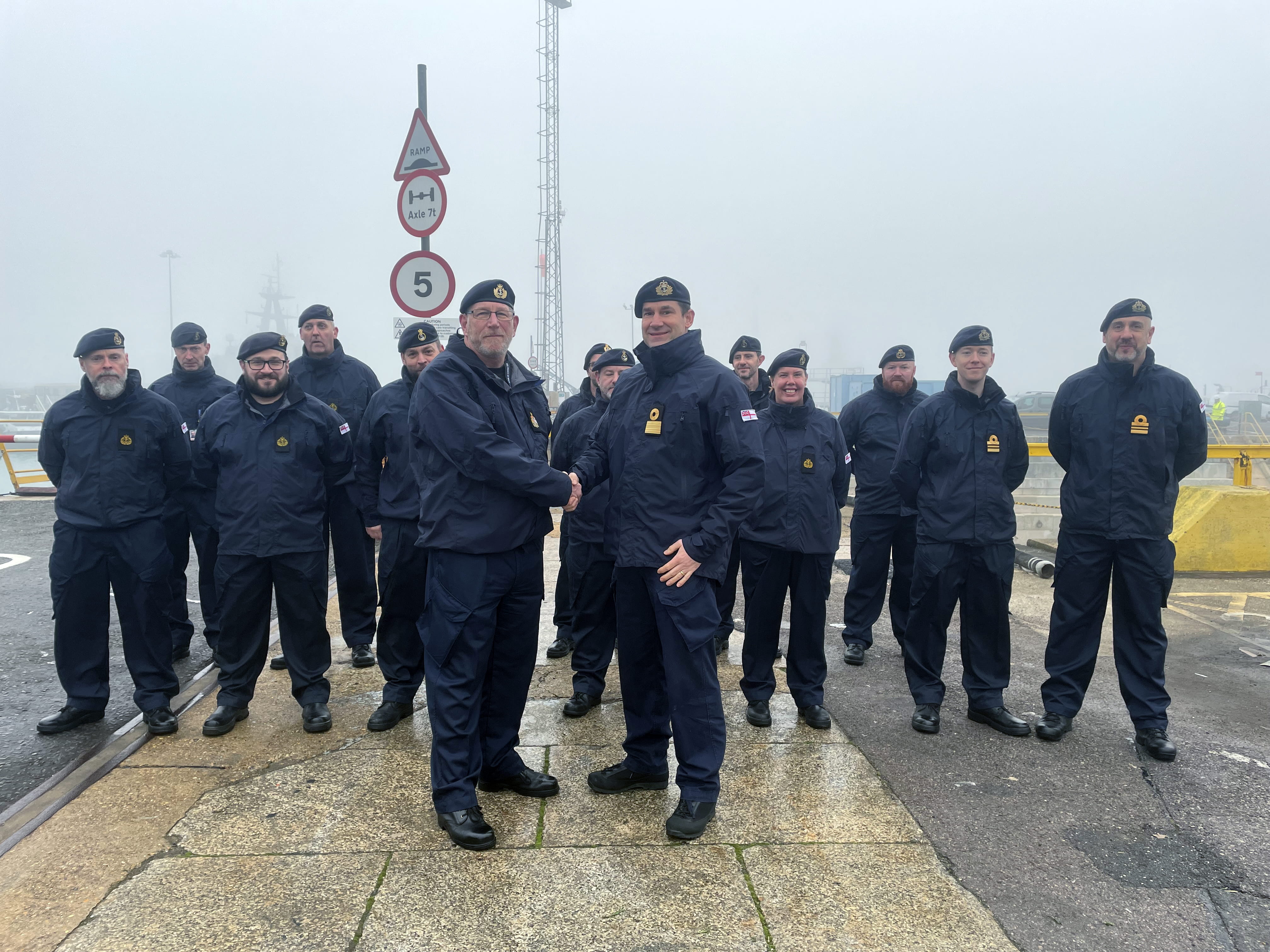 The RN’s in his Blood – veteran engineer thanked for 45 years’ service