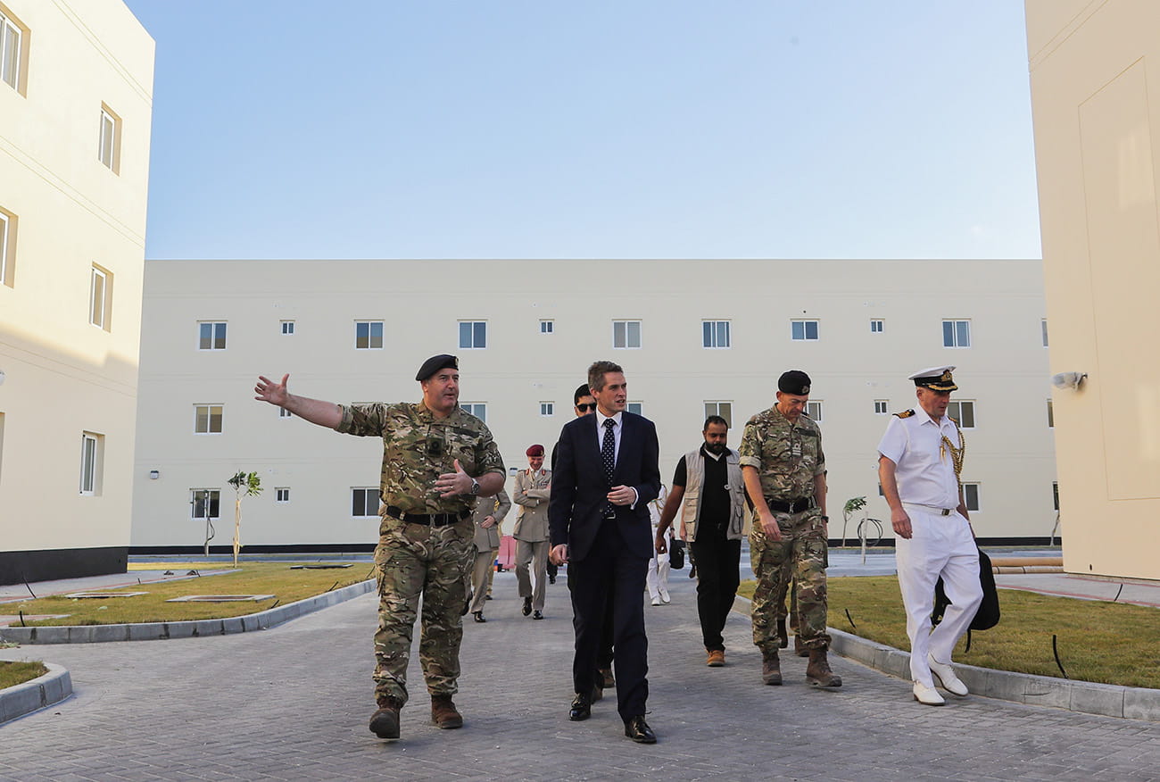 Navy's new Gulf home almost ready