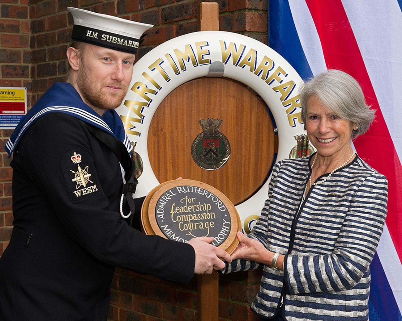  Neath sailor honoured with Rutherford Trophy