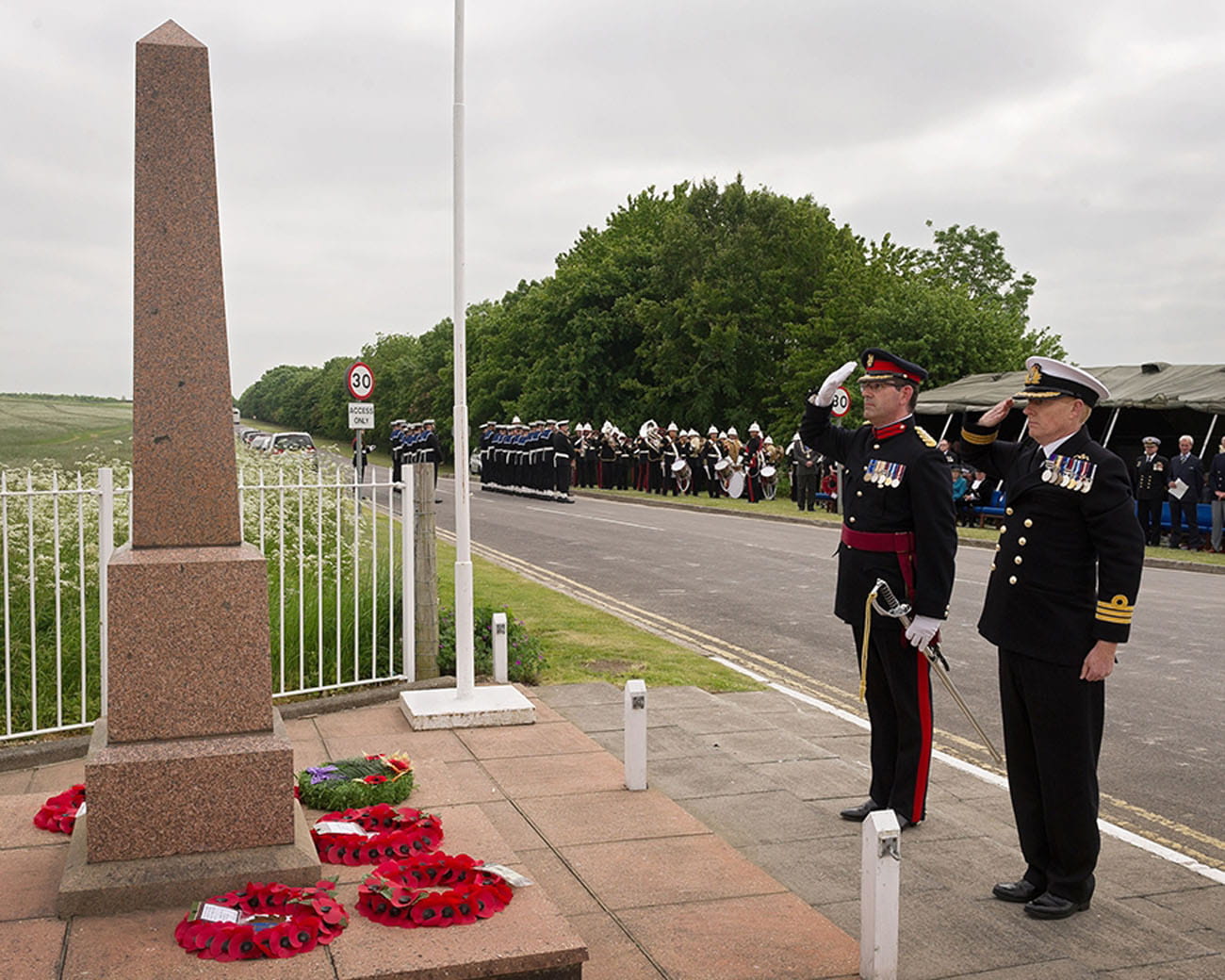 Collingwood sailors pay tribute to Collingwood Battalion