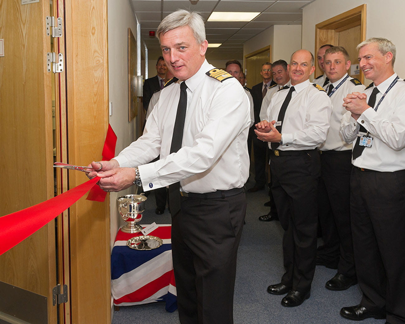 First sea lord opens new training equipment area