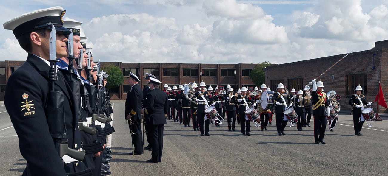 Commander Operations guest of honour at ceremonial event
