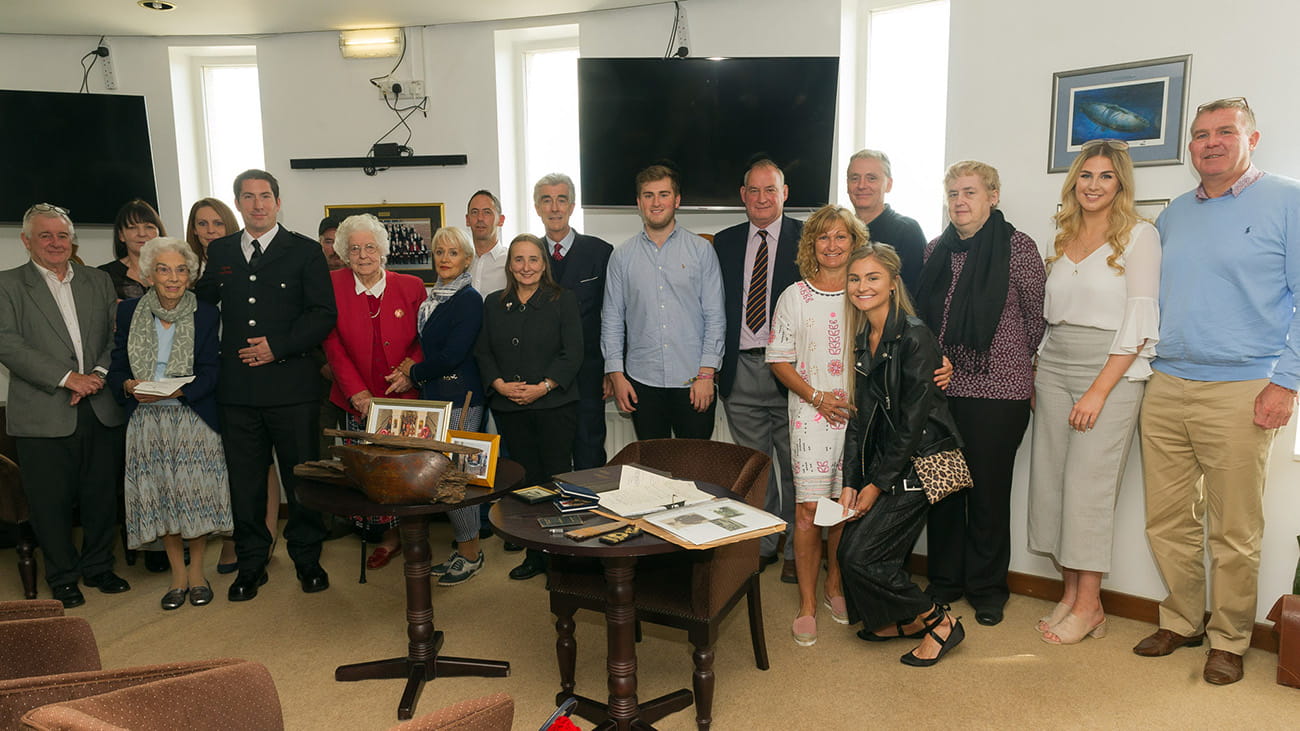 Commemorative centenary event at Horsea Island