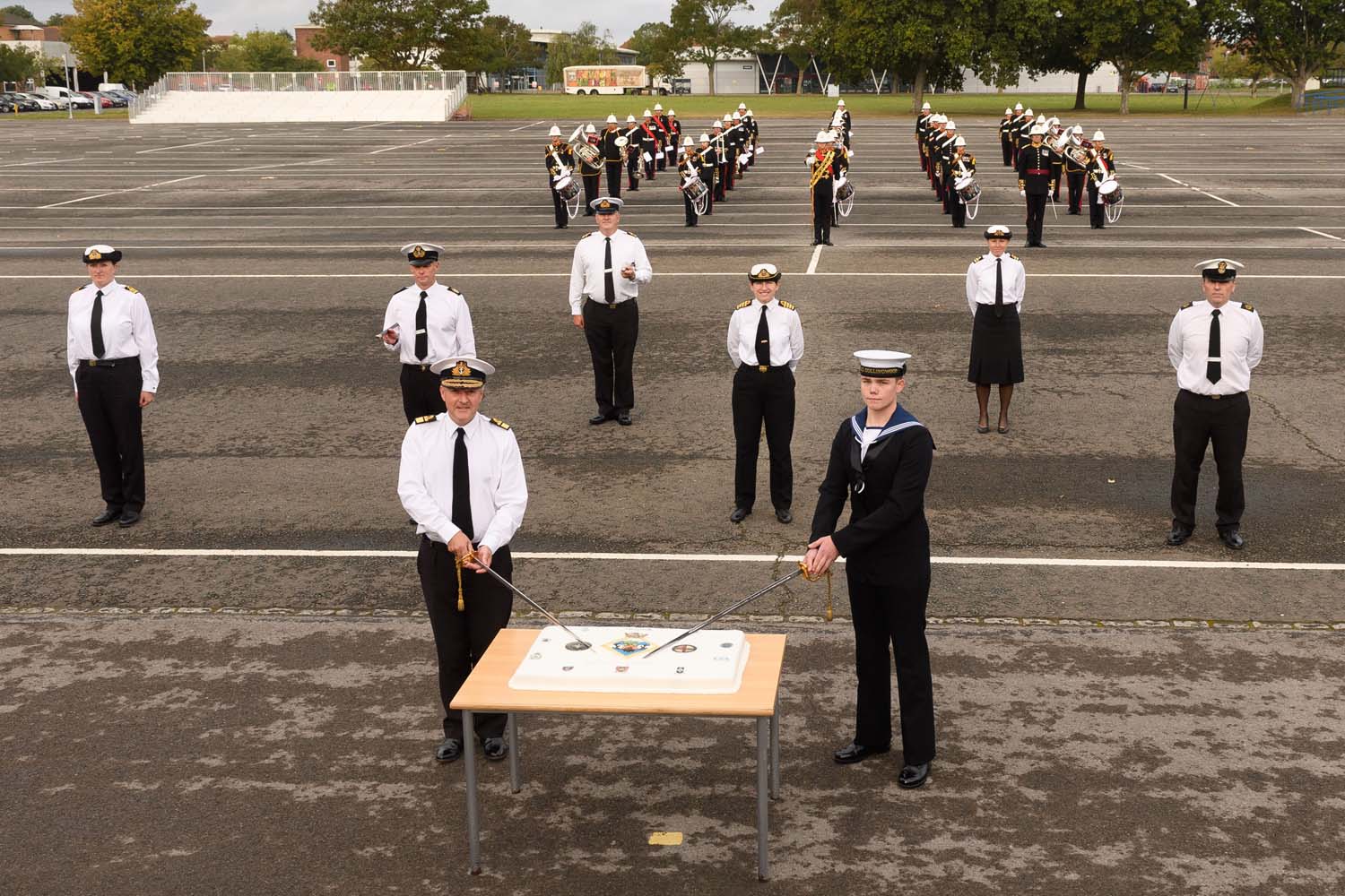 HMS Collingwood celebrates eighty years of training 