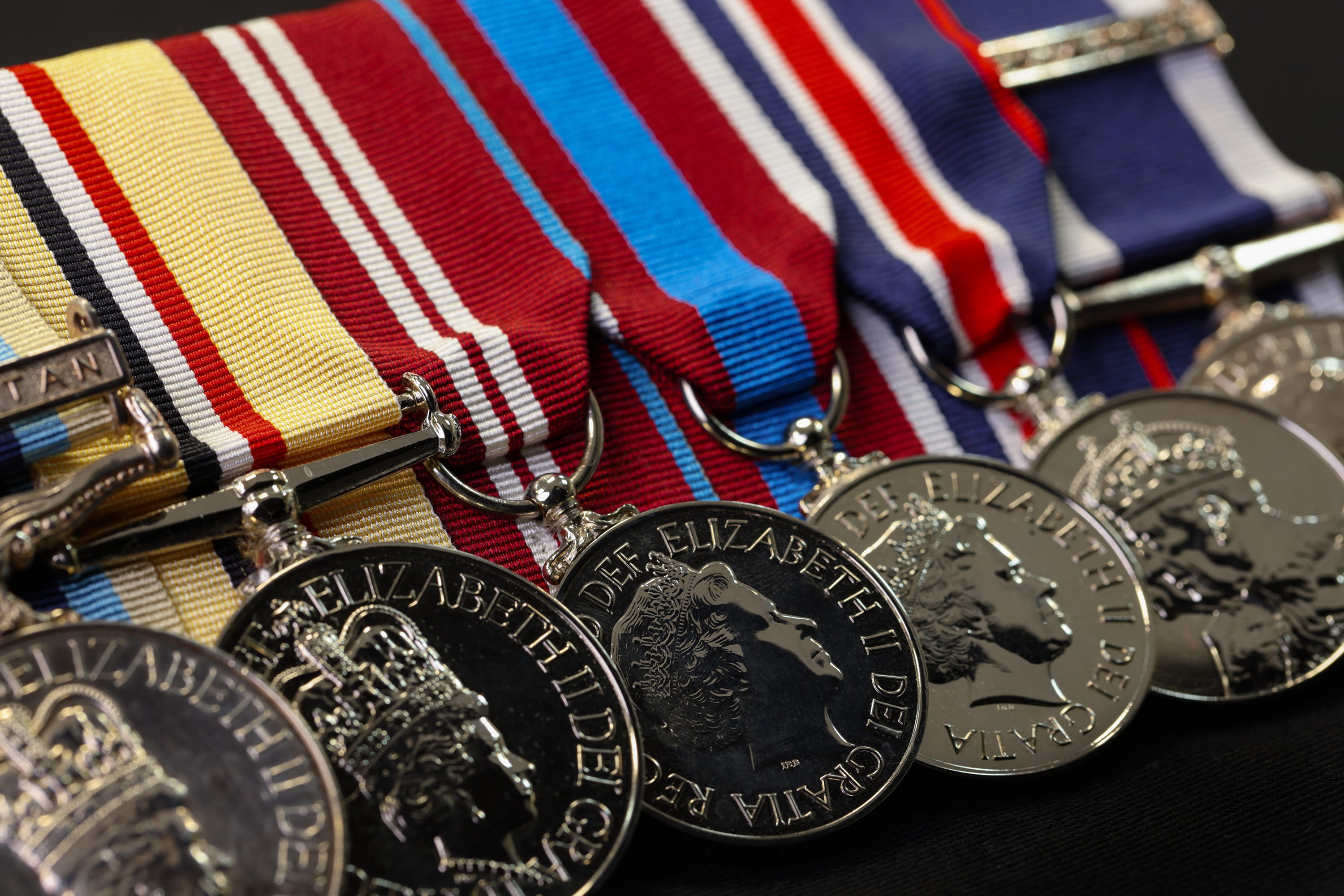 Mounted medals