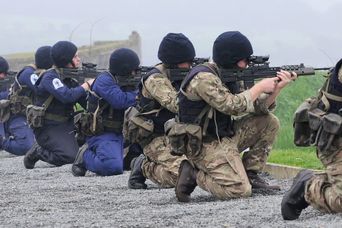 Marines dominate annual shooting competition