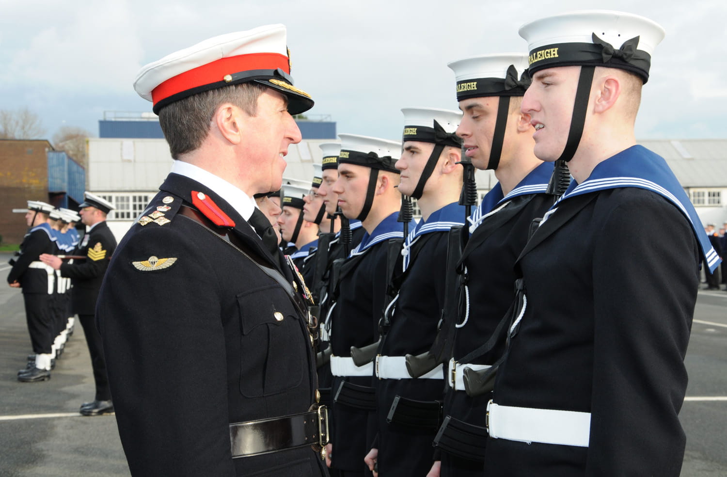 First passing out parade of 2018 at HMS Raleigh | Royal Navy
