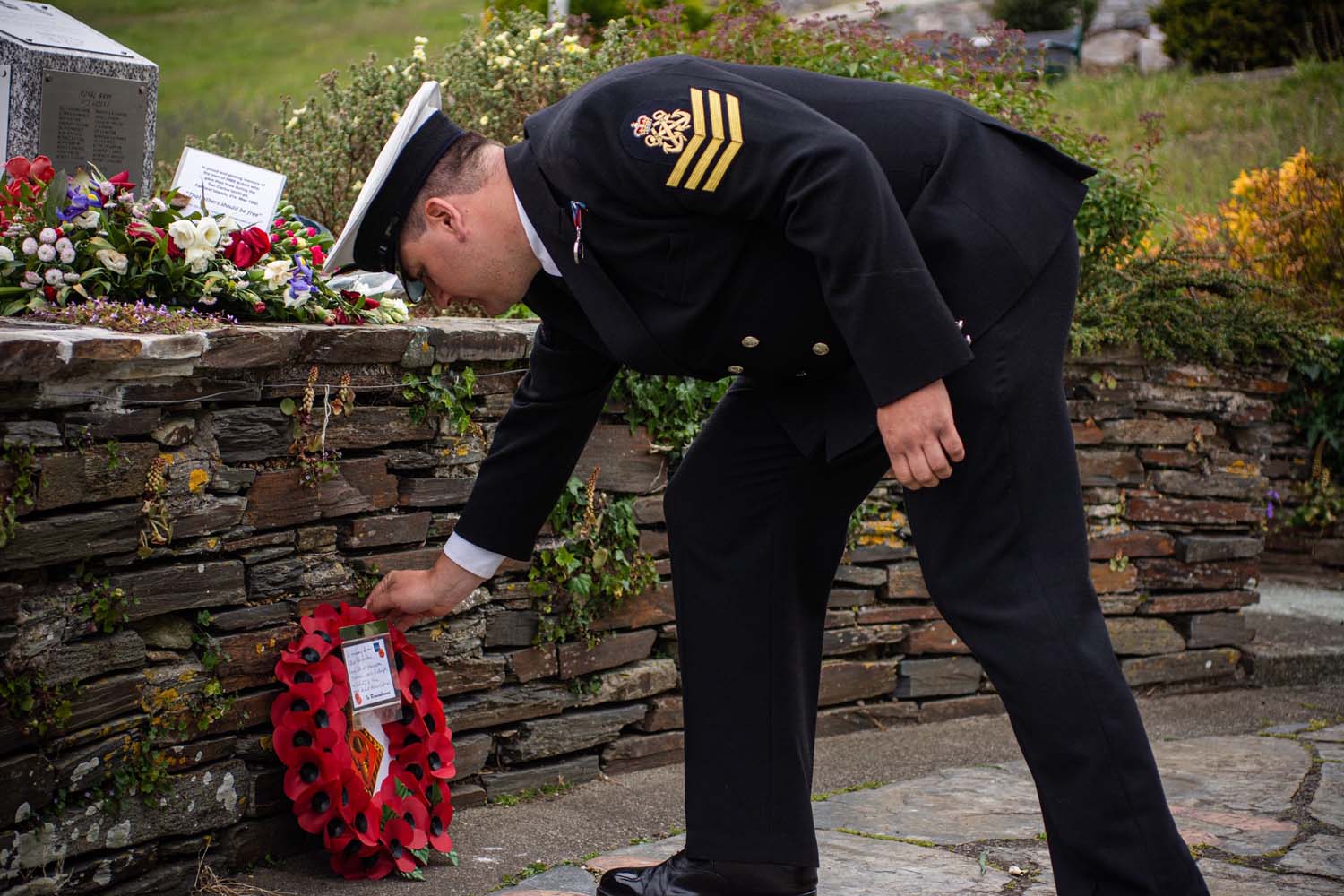 Raleigh remembers sailor who died in the Falklands