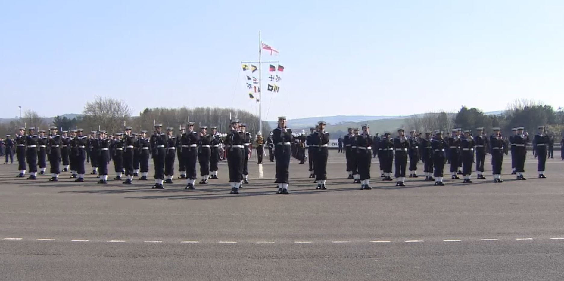 Recruits finish training amid coronavirus response