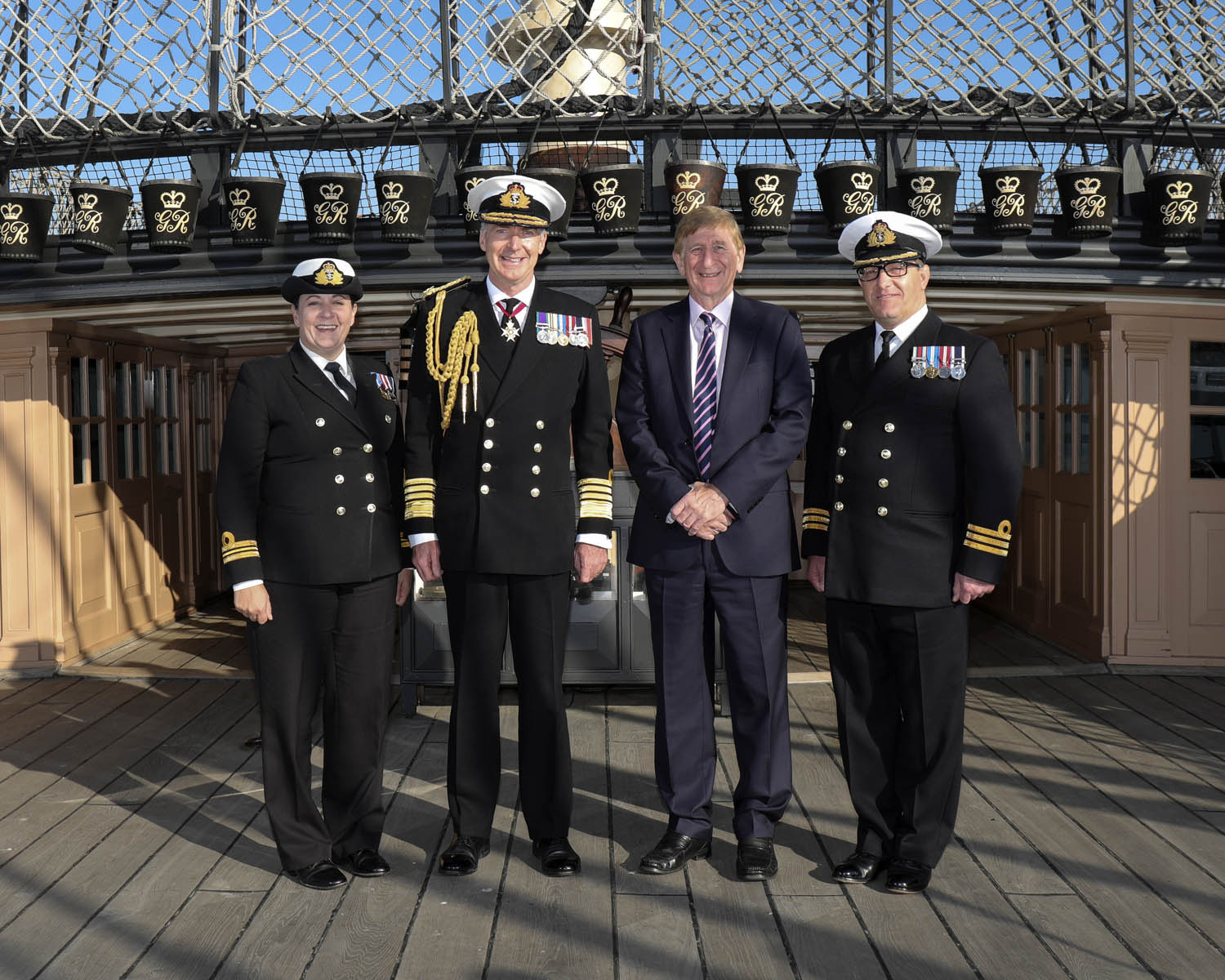 First Sea Lord recognises outstanding efforts of Royal Navy pair