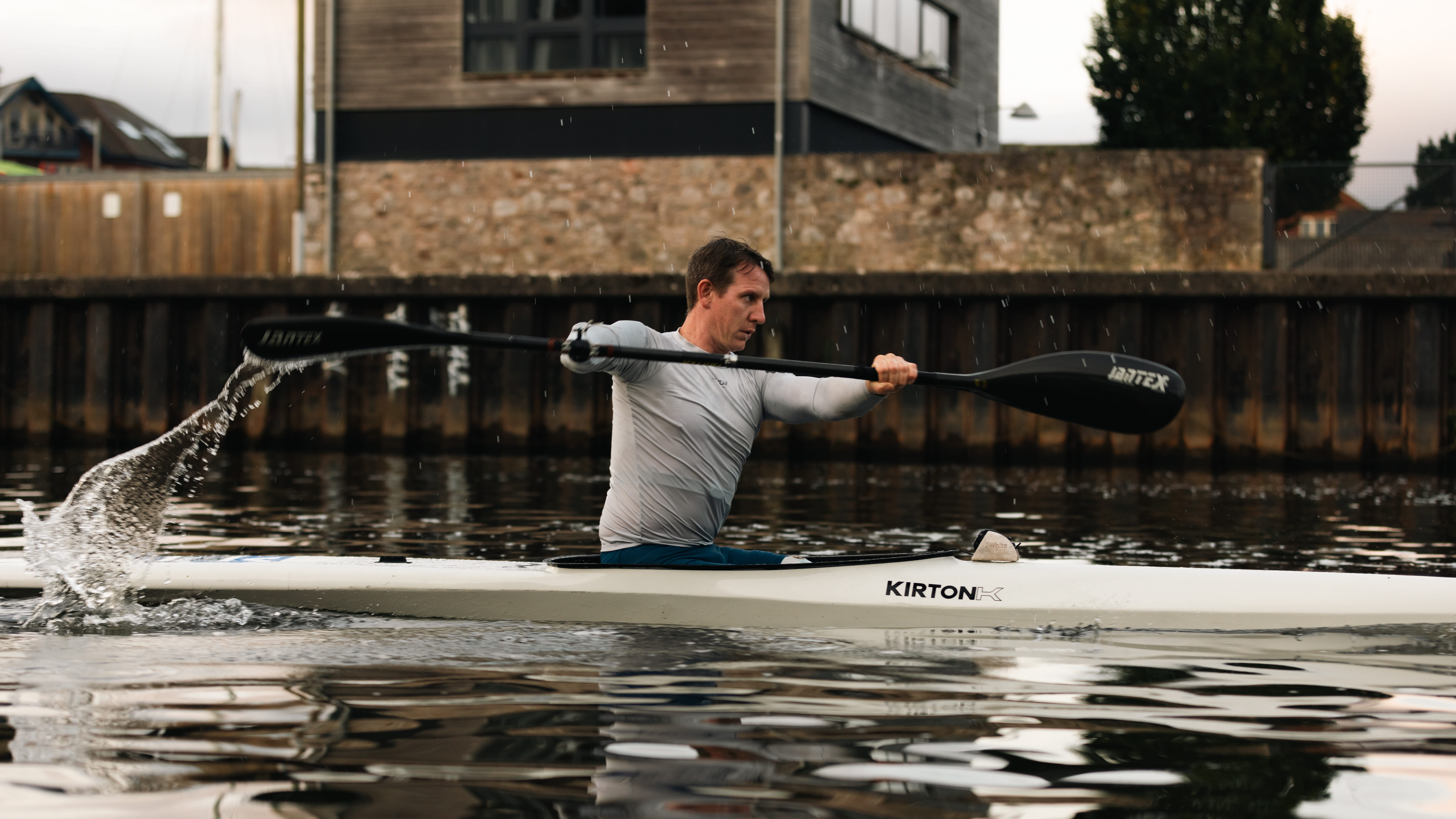 RM Veteran John White kayaking