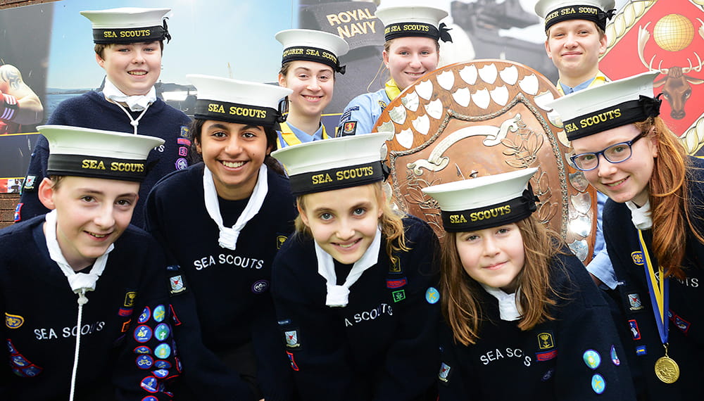 Royal-Navy-Organisation-cadets-and-youth-05-royal-navy-recognised.jpg Nine Royal Navy cadets facing camera