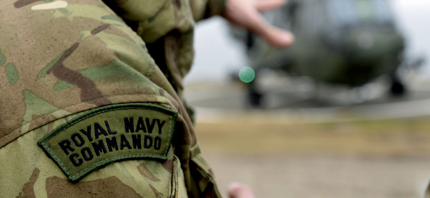 Aircraft of the Royal Navy from HMS Illustrious, dropping passengers and supplies off at Cape Wrath, Scotland.