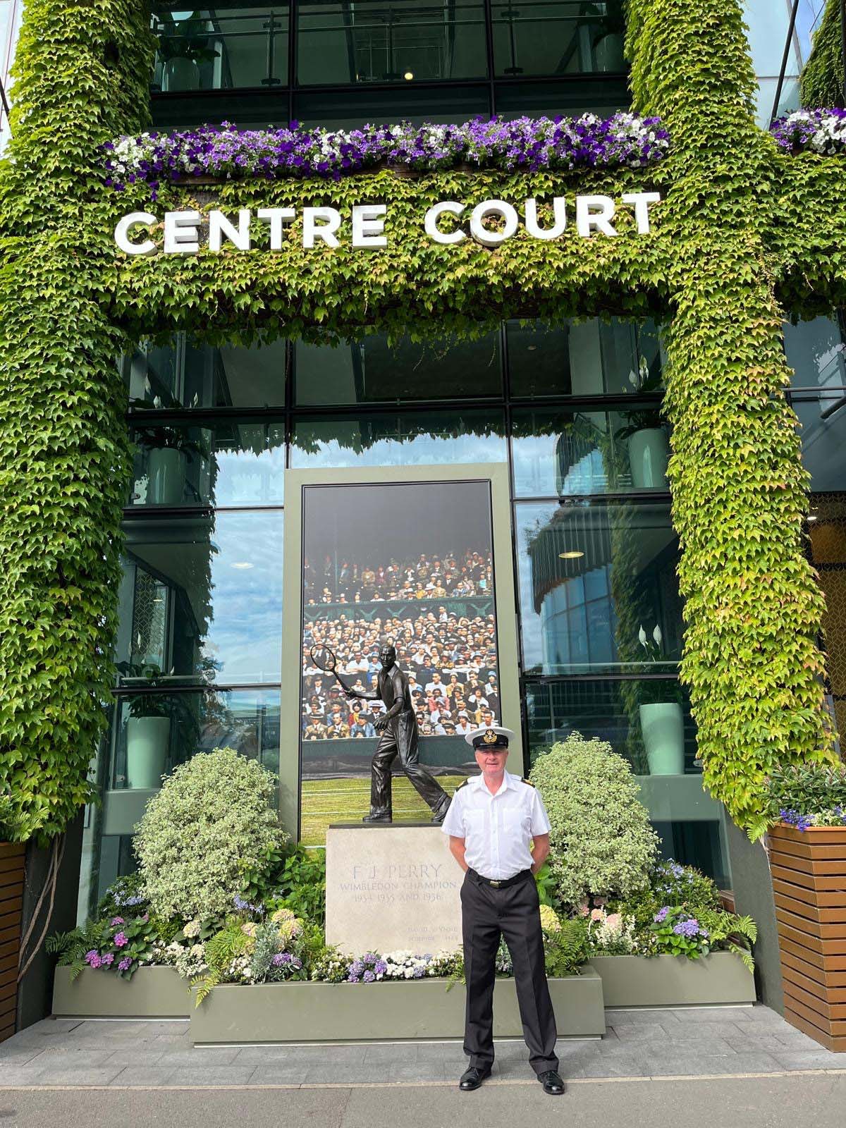 WO1 Gary Doke at Centre Court